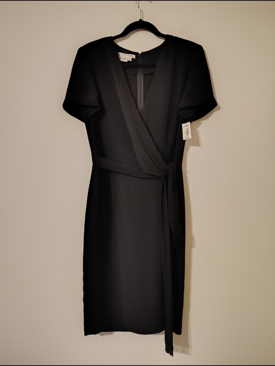 Maggy London Dresses & Skirts - Black Wrap-Style Women's Dress - Unbranded